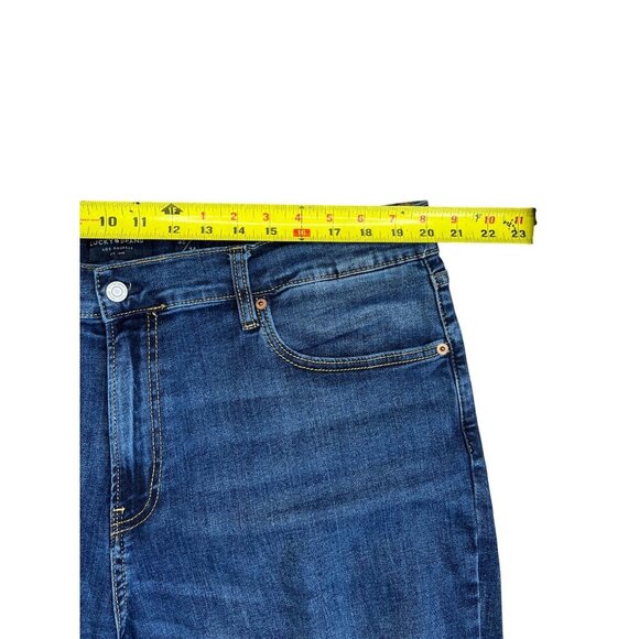 Lucky Brand 410 Athletic Straight Fit Men's Jeans - Dark Wash Size 40x34 - Picture 6 of 6